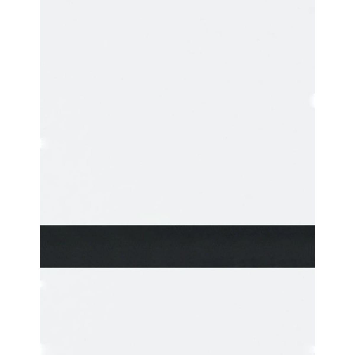 24" x 24" x .020" White/Black Duets Flexible Contours Plastic