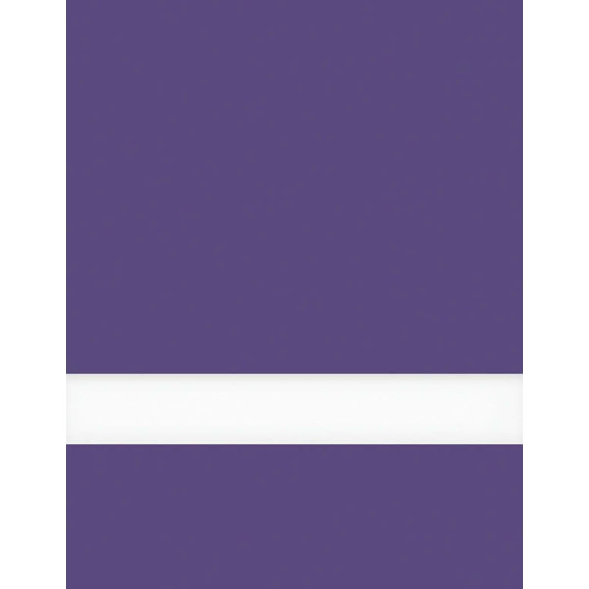 24" x 24" x 1/16" Purple/White Matte Duets Laser XT Plastic