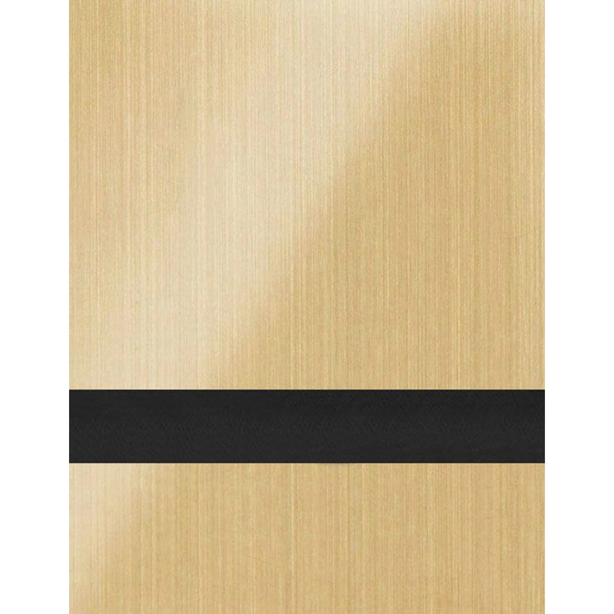 12" x 24" x .020 Brushed Satin Gold/Black