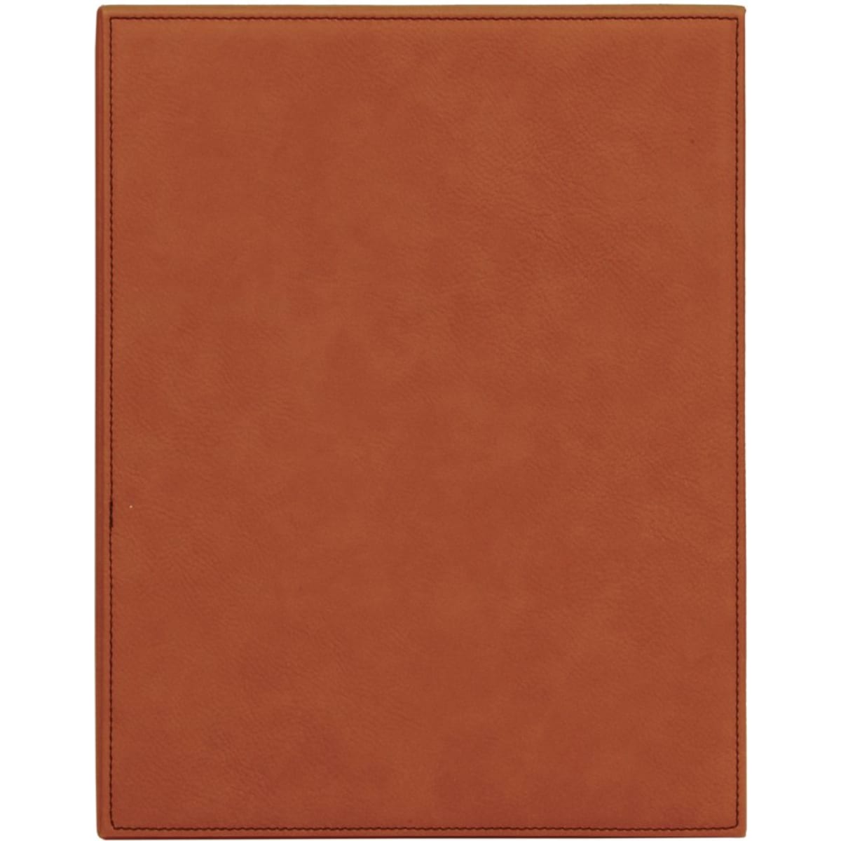 7" x 9" Rawhide Laserable Leatherette Plaque