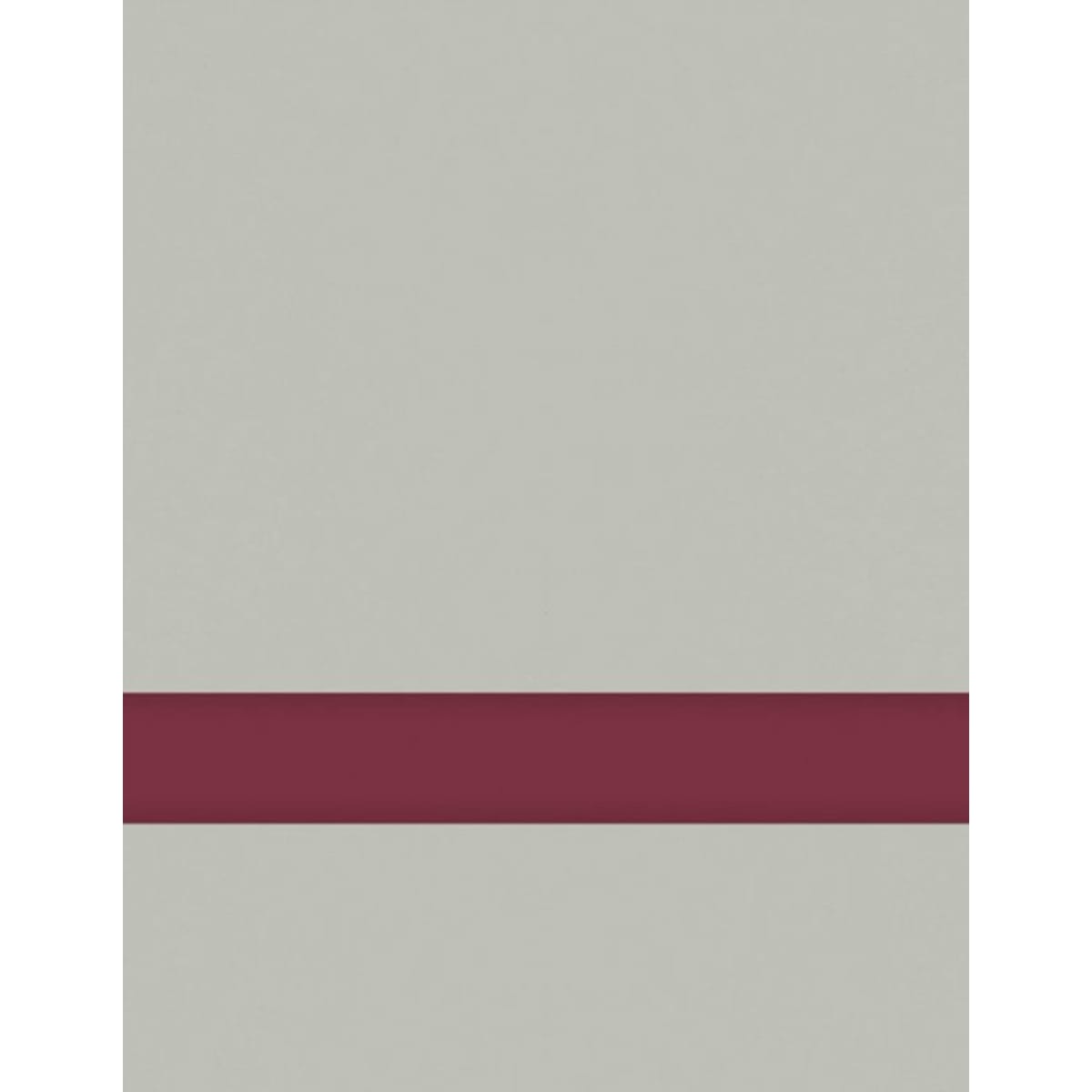 24" x 24" x 1/16" Cool Grey/Maroon Matte Duets Rotary Indoor Plastic