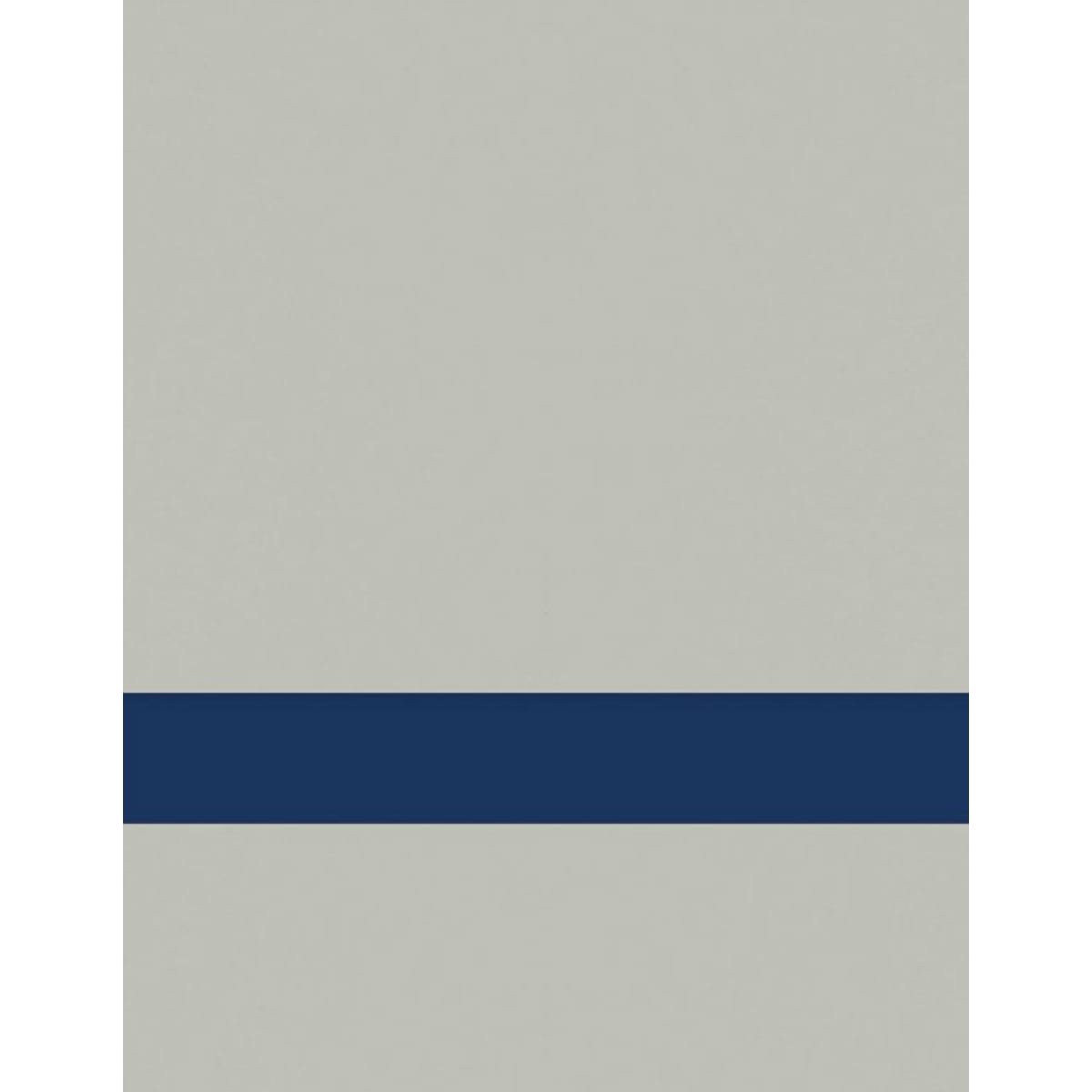 24" x 49" x 1/16" Cool Grey/Navy Matte Duets Rotary Indoor Plastic