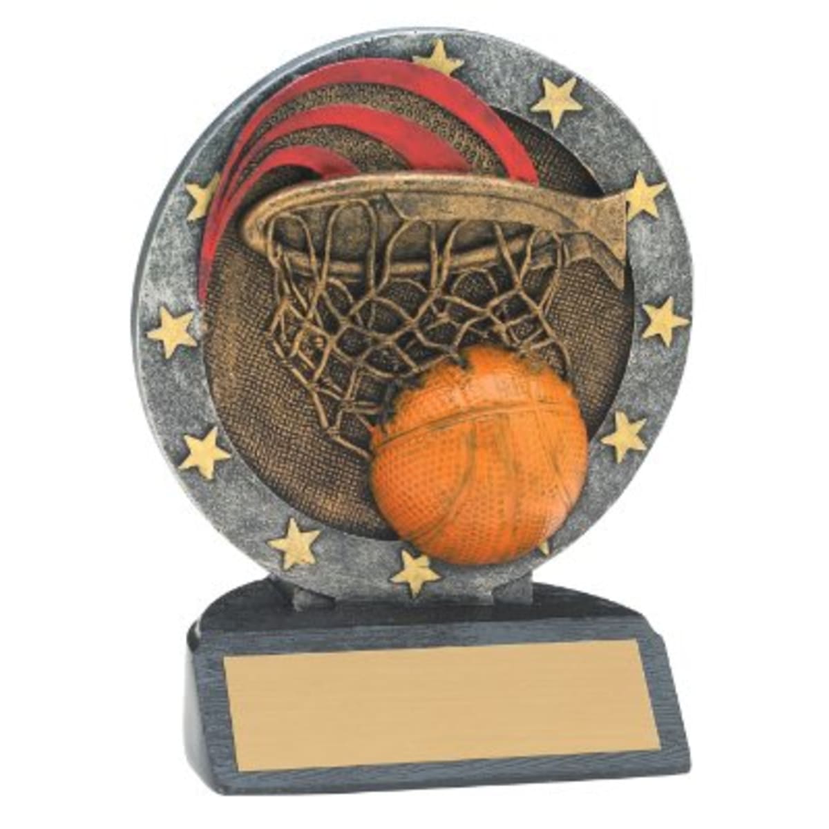 4 1/2" Basketball All Star Resin