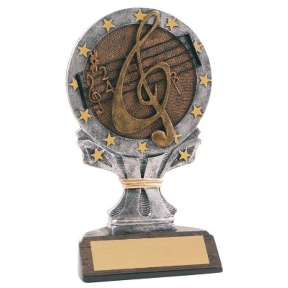 6 1/4" Music All Star Resin