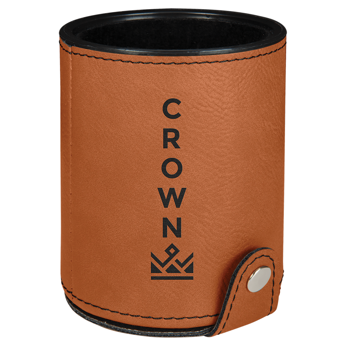 Rawhide Laserable Leatherette Dice Cup with 5 Dice