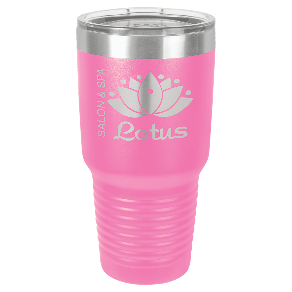 Polar Camel 30 oz. Pink Ringneck Tumbler with Standard Lid