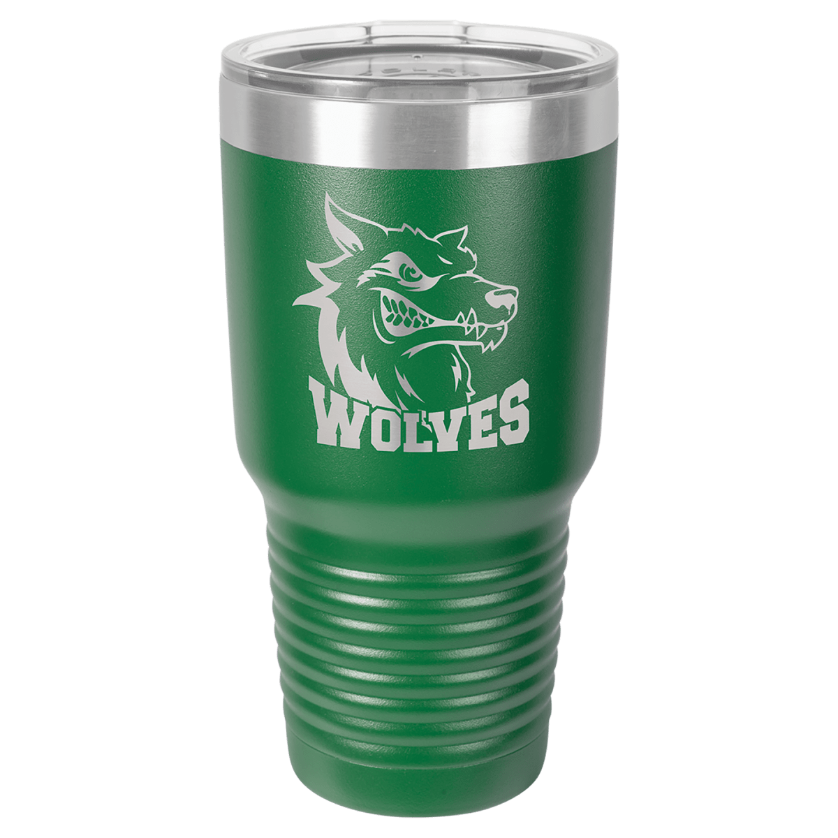 Polar Camel 30 oz. Green Ringneck Tumbler with Standard Lid