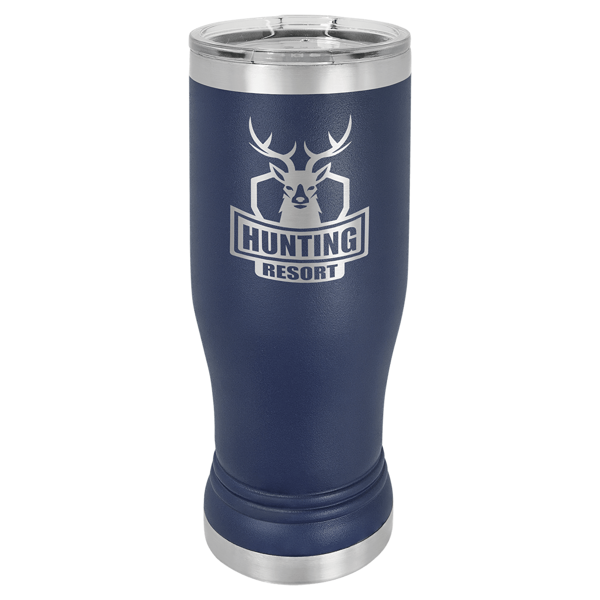 Polar Camel 14 oz. Navy Blue Pilsner Tumbler with Standard Lid