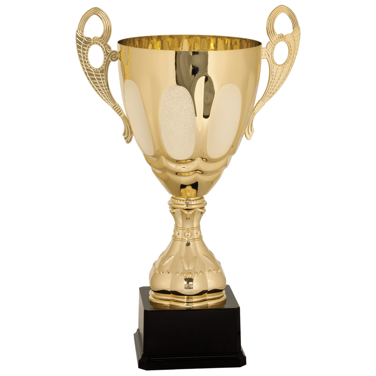 17 1/2" Gold Completed Metal Cup Trophy on Plastic Base