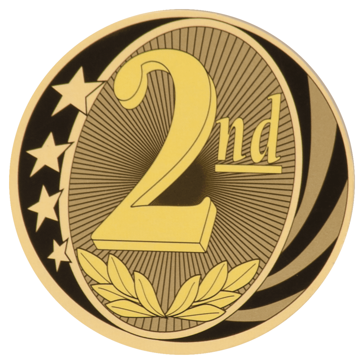 2" MidNite Star 2nd Place Mylar Insert