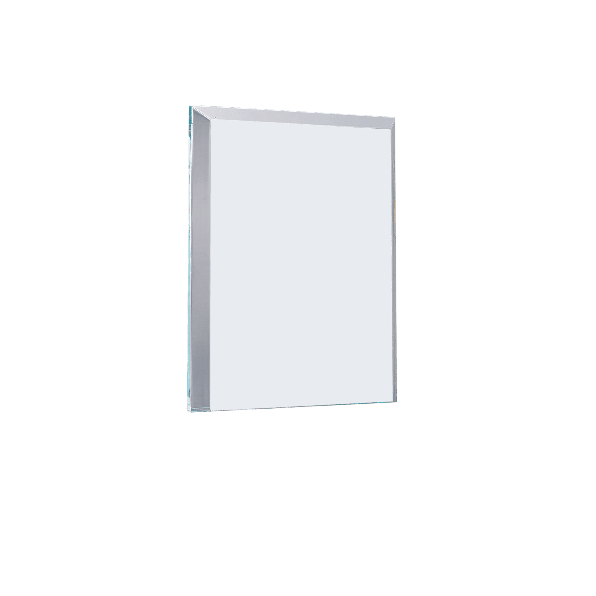 7 1/2" x 9 1/2" Apex Series Jade Acrylic Award-Upright Only