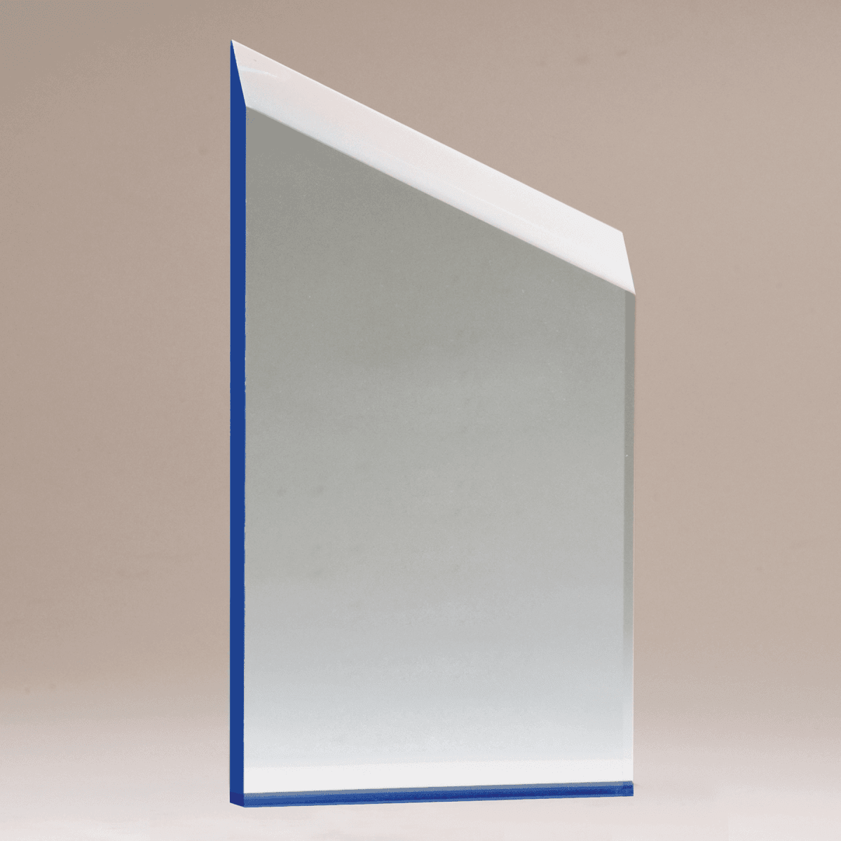 4 1/2" x 7 1/2" Zenith Series Acrylic with Blue Accents-Upright Only