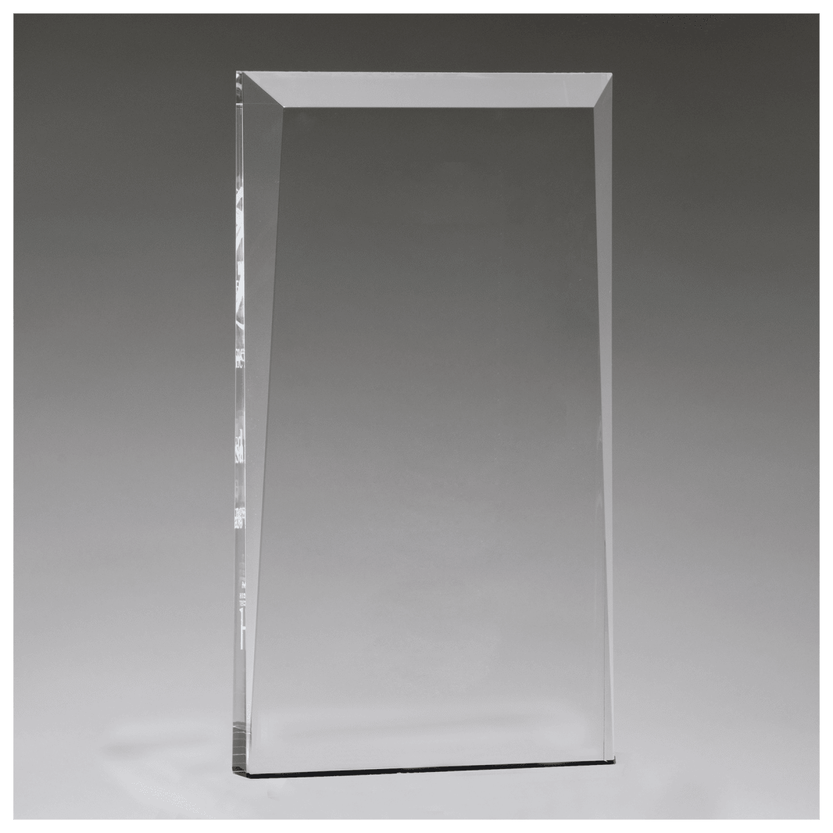 6" x 9 3/4" Apex Series Acrylic with Green Highlights-Upright Only