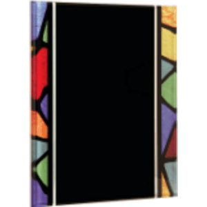 Stained Glass Acrylic Plaque