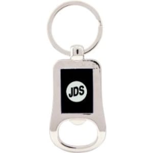 Black Bottle Opener Keychain