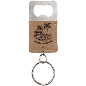 Snappy Metal Bottle Opener Key Ring — Sidelinenz