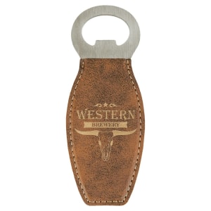 Rustic/Gold Bottle Opener with Magnet