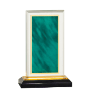 Green & Gold Royal Impress Acrylic