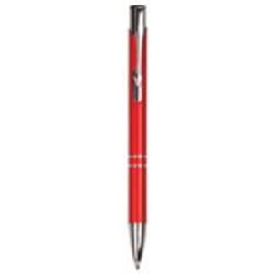 Gloss Red Anodized Aluminum Ballpoint Pen