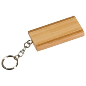 8GB Flip Style USB Flash Drive with Keychain