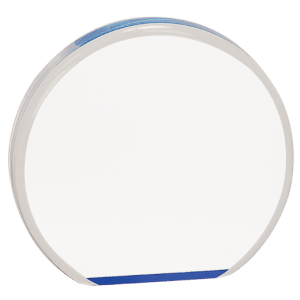 BLUE ACRYLIC ROUND