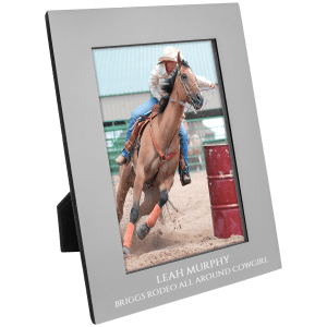 Gray Anodized Aluminum Photo Frame