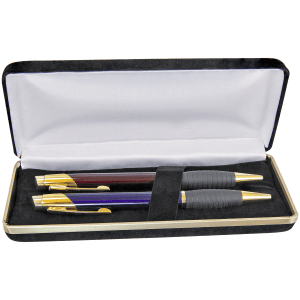 Black Velvet Double Pen/Pencil Case