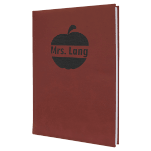 Rose Leatherette Journal