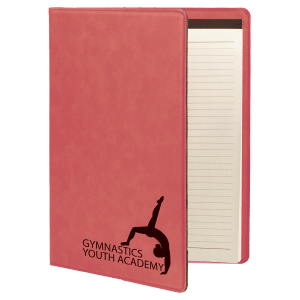 Pink Leatherette Portfolio