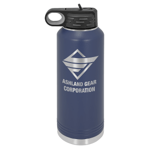 Navy Blue 40 oz. Polar Camel Powder Coated Water Bottle