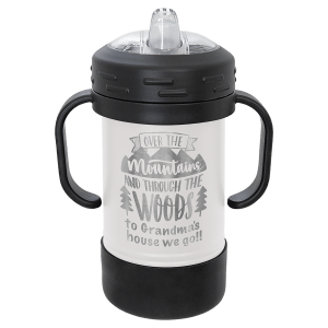 White 10 oz. Polar Camel Sippy Cup