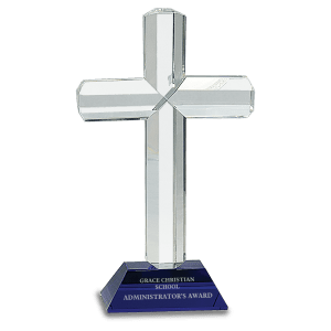 Cross with Blue Base