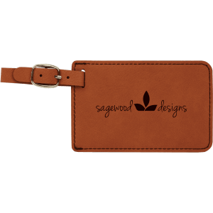 Rawhide Leatherette Luggage Tag