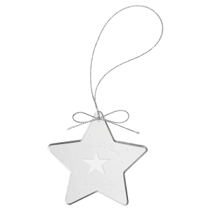 Premier Crystal Star Ornament