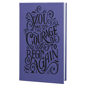 Purple Leatherette Journal