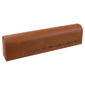 Rawhide Lasered Leatherette Pill Box with Days of the Week Organizer