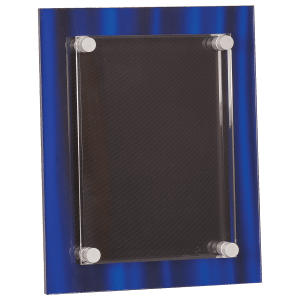 Blue Velvet Stand-off Acrylic Plaque