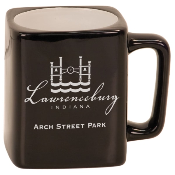 8 oz. Ceramic Square LazerMug