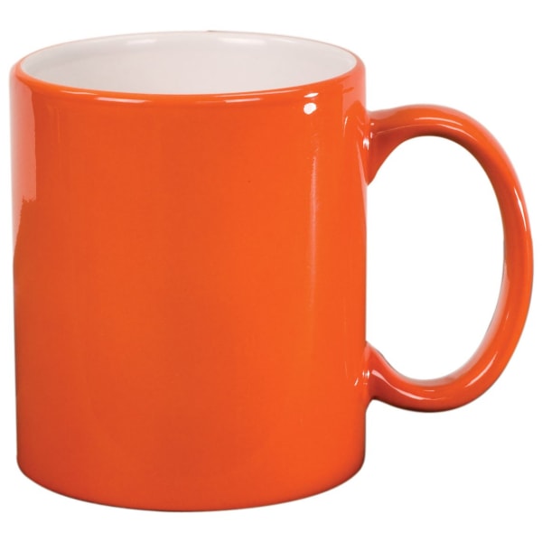 11 oz. Ceramic Round LazerMug - Image 5