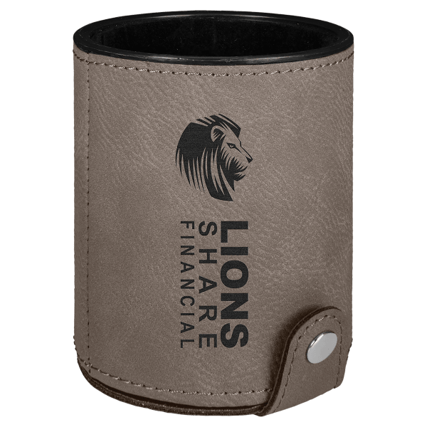 Laserable Leatherette Dice Cup with 5 Dice - Image 5