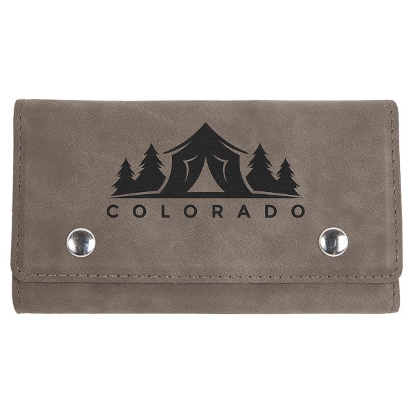 Laserable Leatherette Card & Dice Set - Image 5