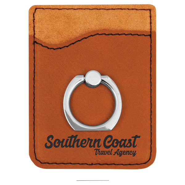 Phone Wallet with Silver Ring - Image 4