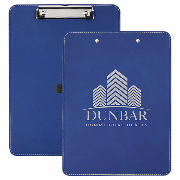 9" x 12 1/2" Laserable Leatherette Clipboard - Image 5