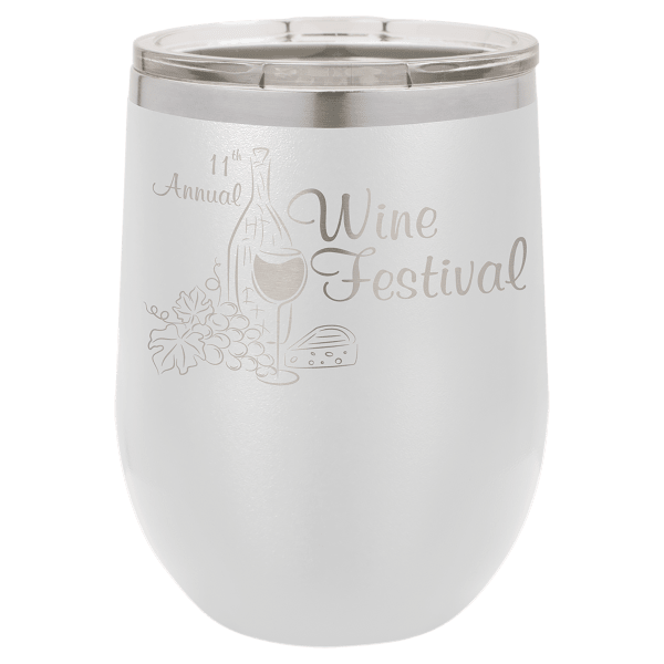 Polar Camel 12 oz. Vacuum Insulated Stemless Wine Tumbler with Lid - Image 12