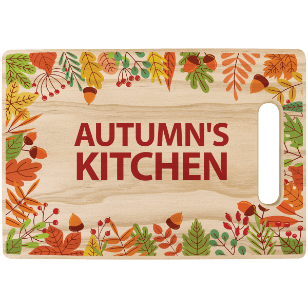 11 1/4" x 7 1/2" Sublimatable Rectangle Wood Cutting Board