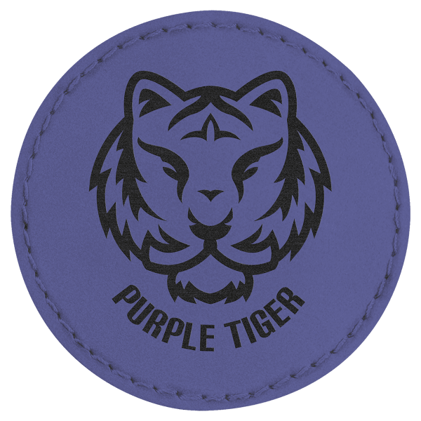 2 1/2" Round Laserable Leatherette Patch with Adhesive - Image 13