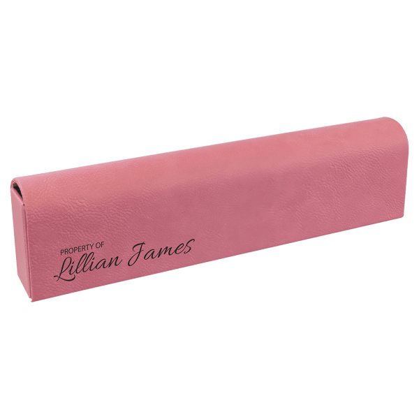 9 3/4" x 2 1/2" Laserable Leatherette Pill Box - Image 5