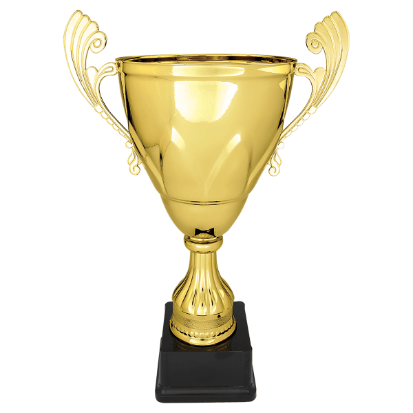 16 3/4" Completed Metal Cup on Plastic Base