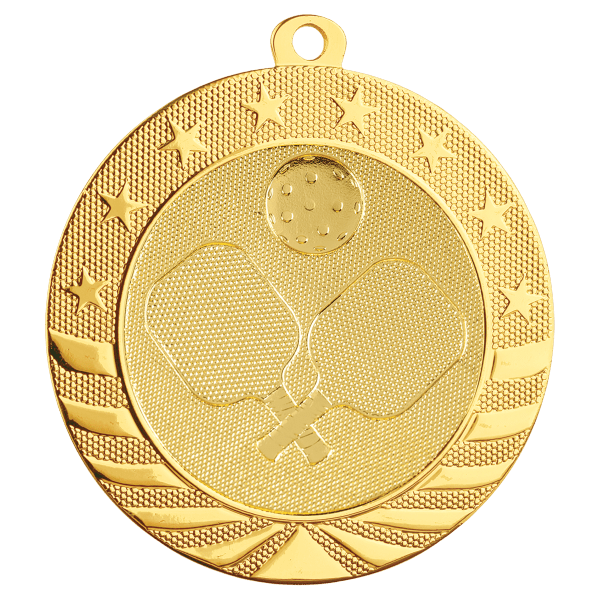 2 3/4" Pickleball Starbrite Medal