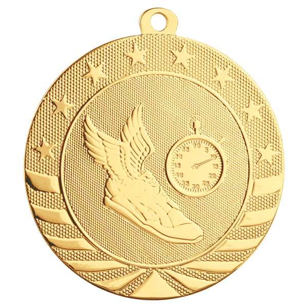 2 3/4" Track Starbrite Medal